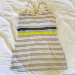 Lululemon Power Y tank in luon size 6